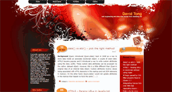 Desktop Screenshot of davidtong.me